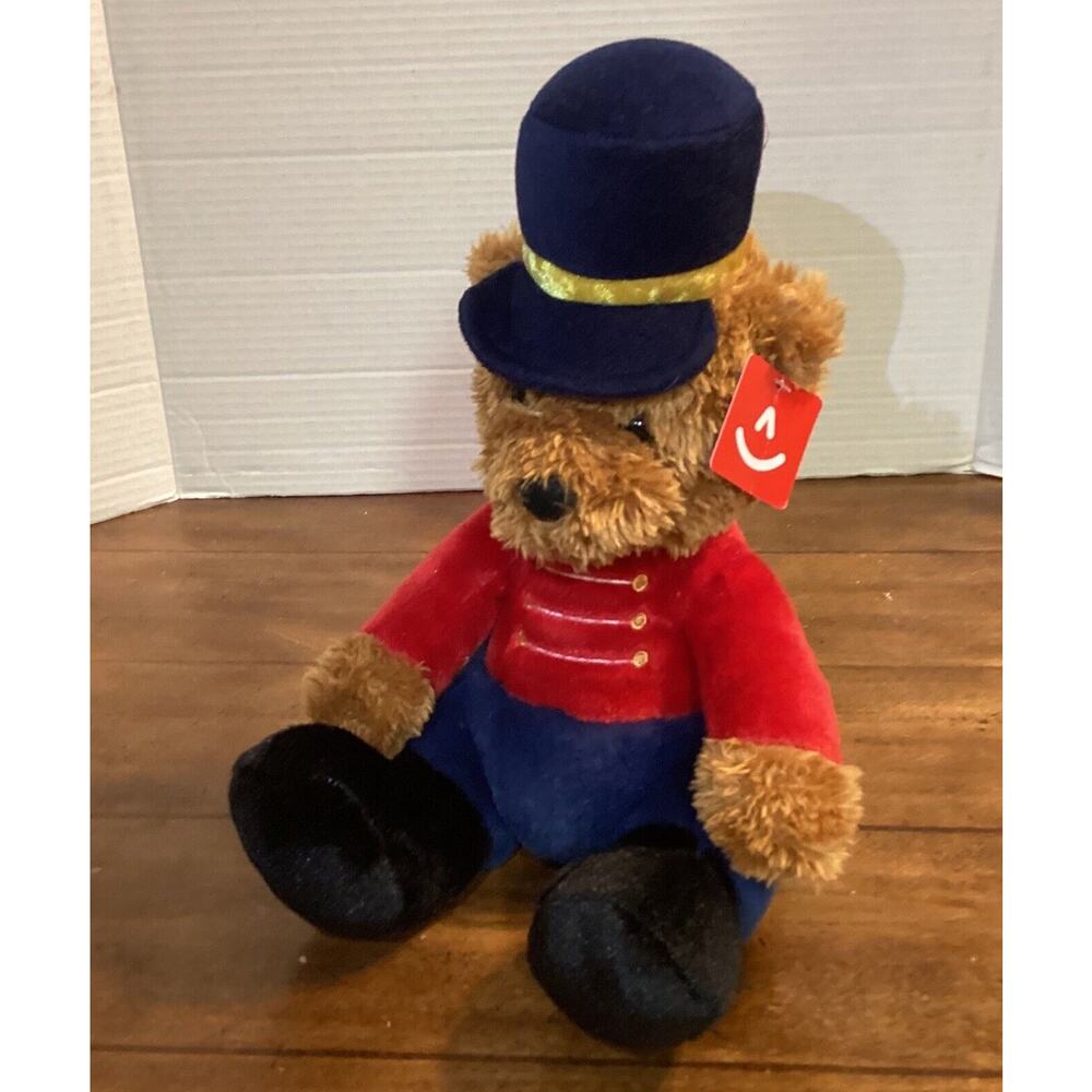 Aurora World Plush Christmas‎ Bear NUTCRACKER 11” Stuffed Animal 2023